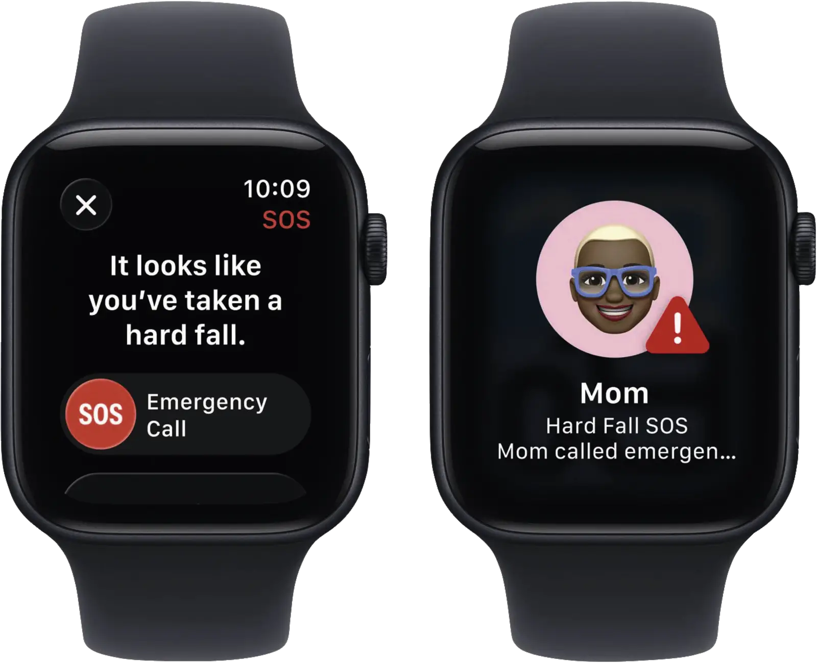 Apple Watch SE 3 44mm GPS Sportband S/M Zwart