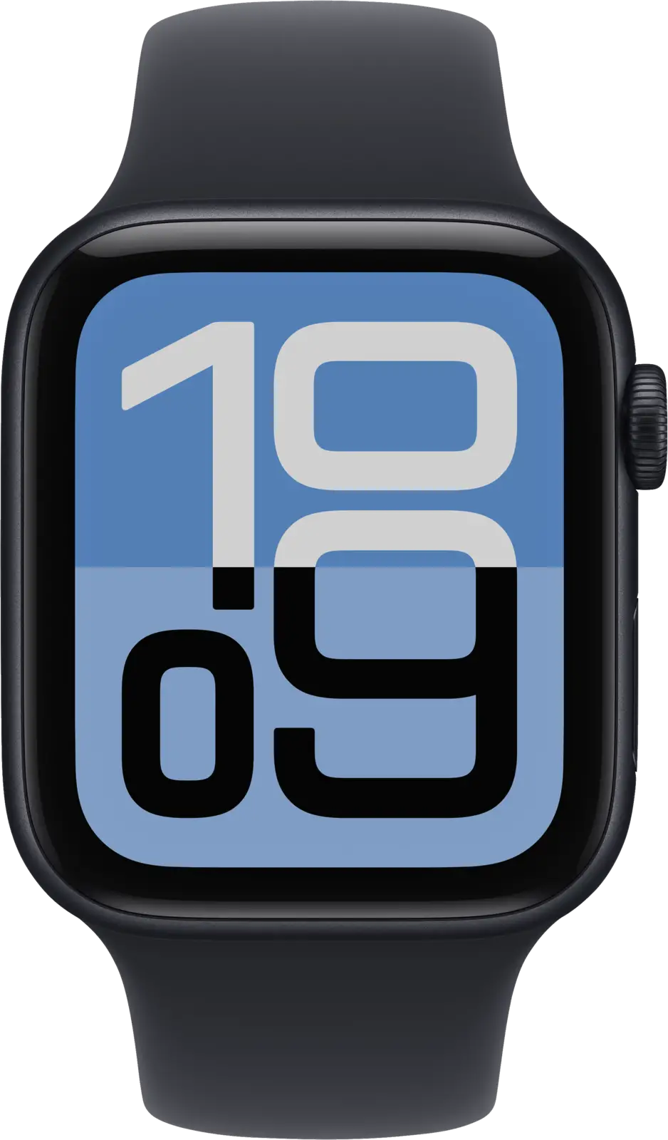 Apple Watch SE 3 44mm GPS Sportband M/L Zwart