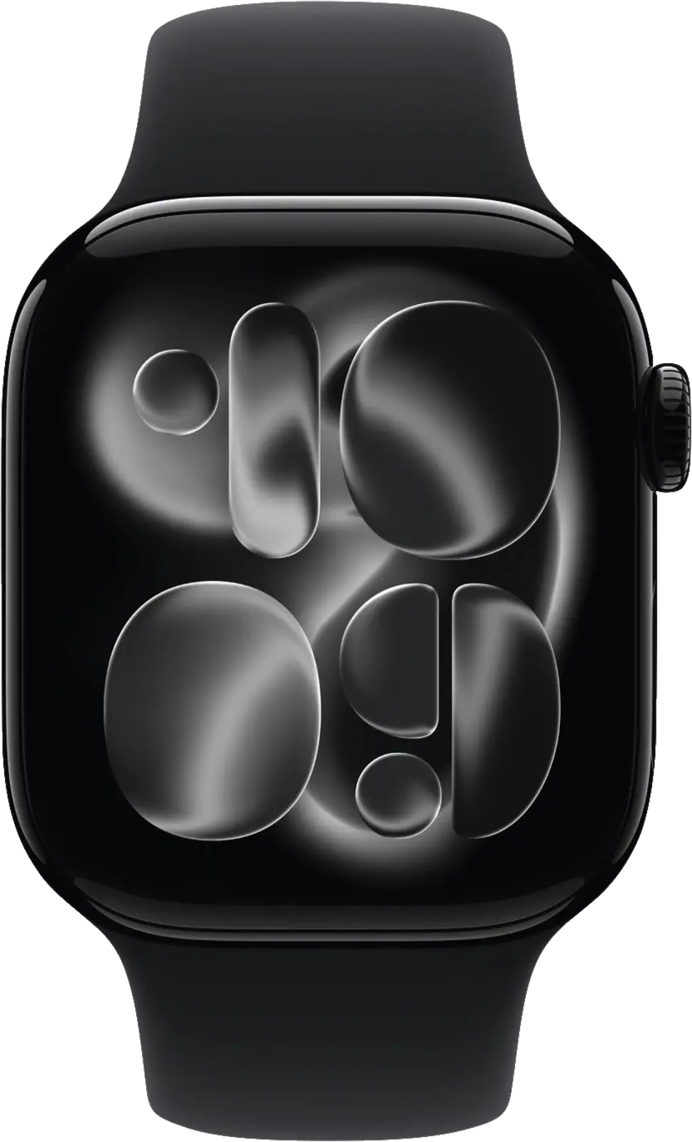 Apple Watch Series 11 42mm GPS + Cellular Sportband S/M Zwart