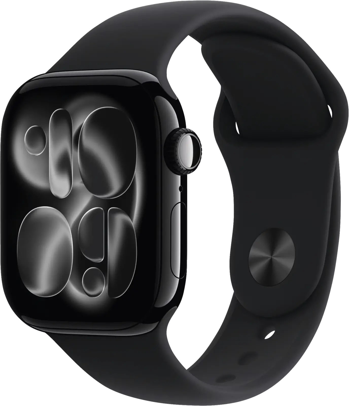 Apple Watch Series 11 42mm GPS + Cellular Sportband S/M Zwart