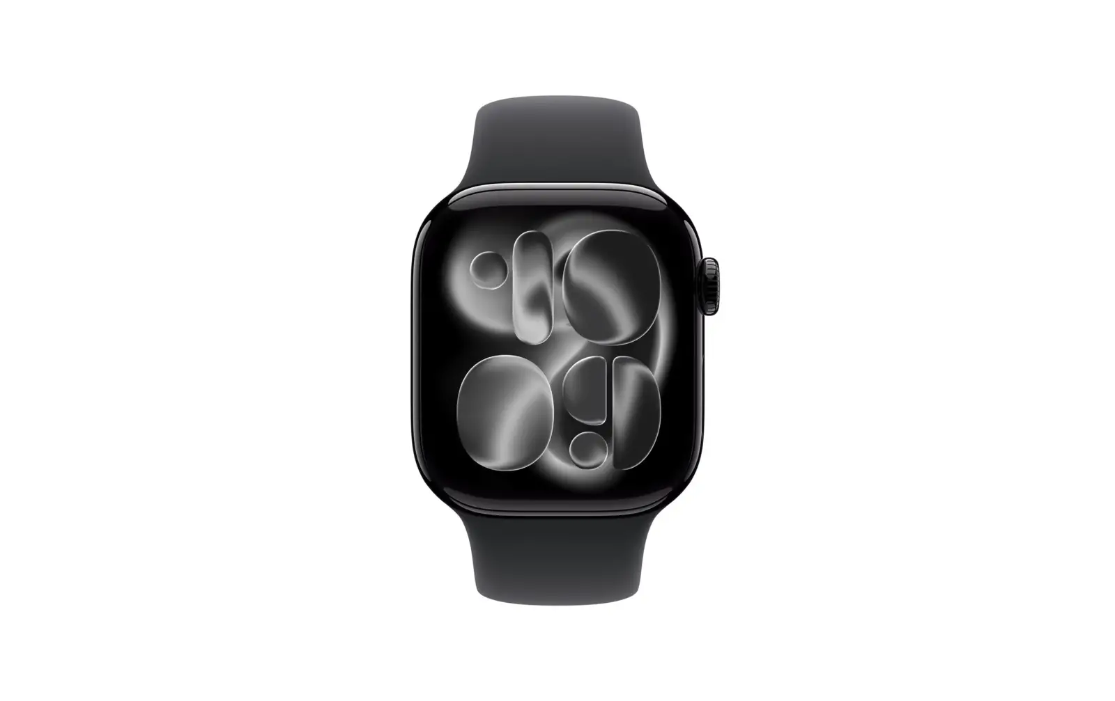 Apple Watch Series 11 42mm GPS + Cellular Sportband M/L Zwart