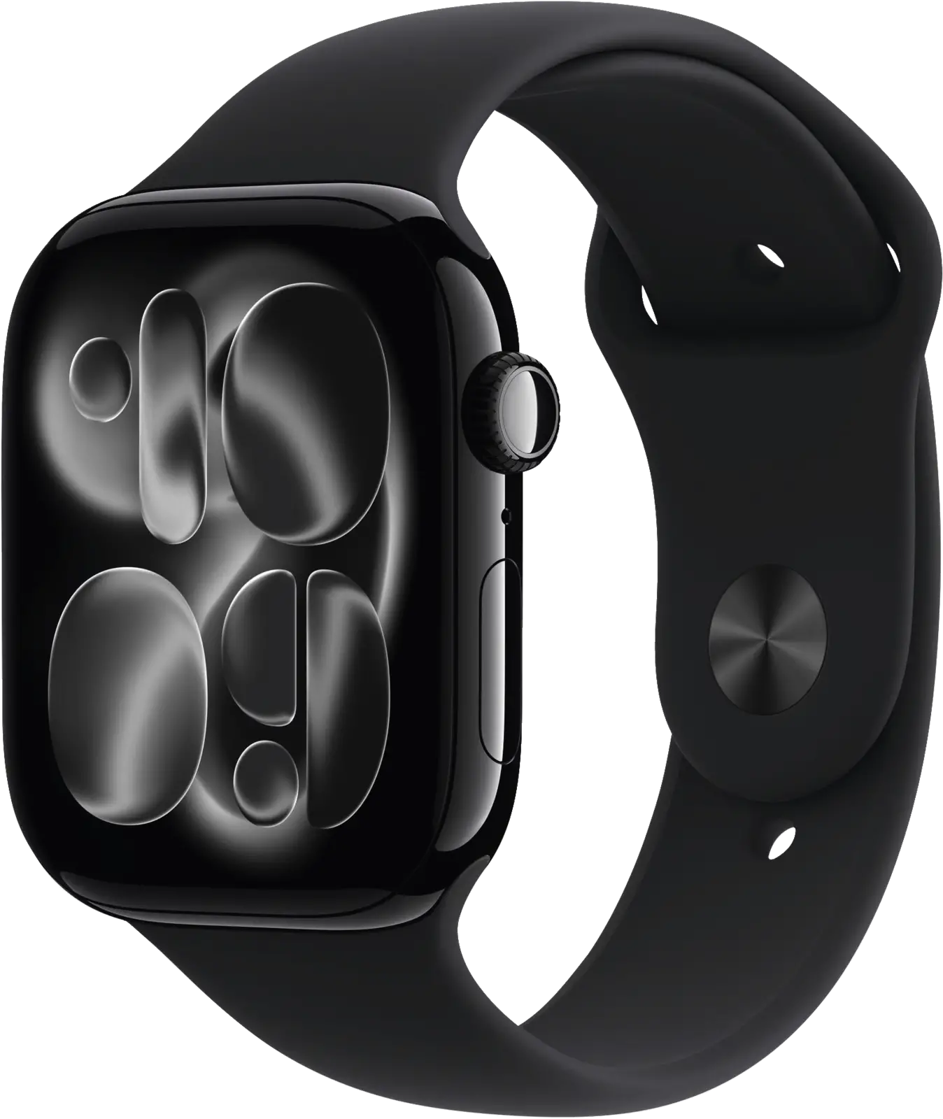 Apple Watch SerieS 11 GPS + Cellular 46mm Aluminium Sportband M/L Zwart