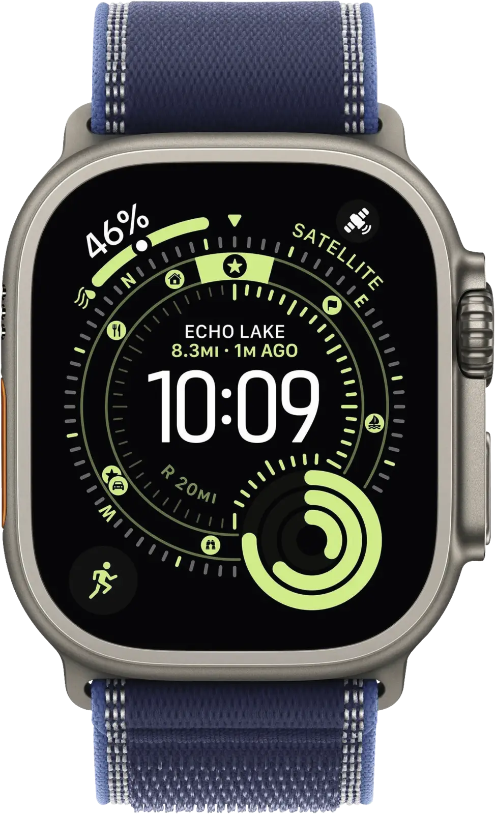 Apple Watch Ultra 3 GPS + Cellular, 49mm, Titan, Gr. M/L