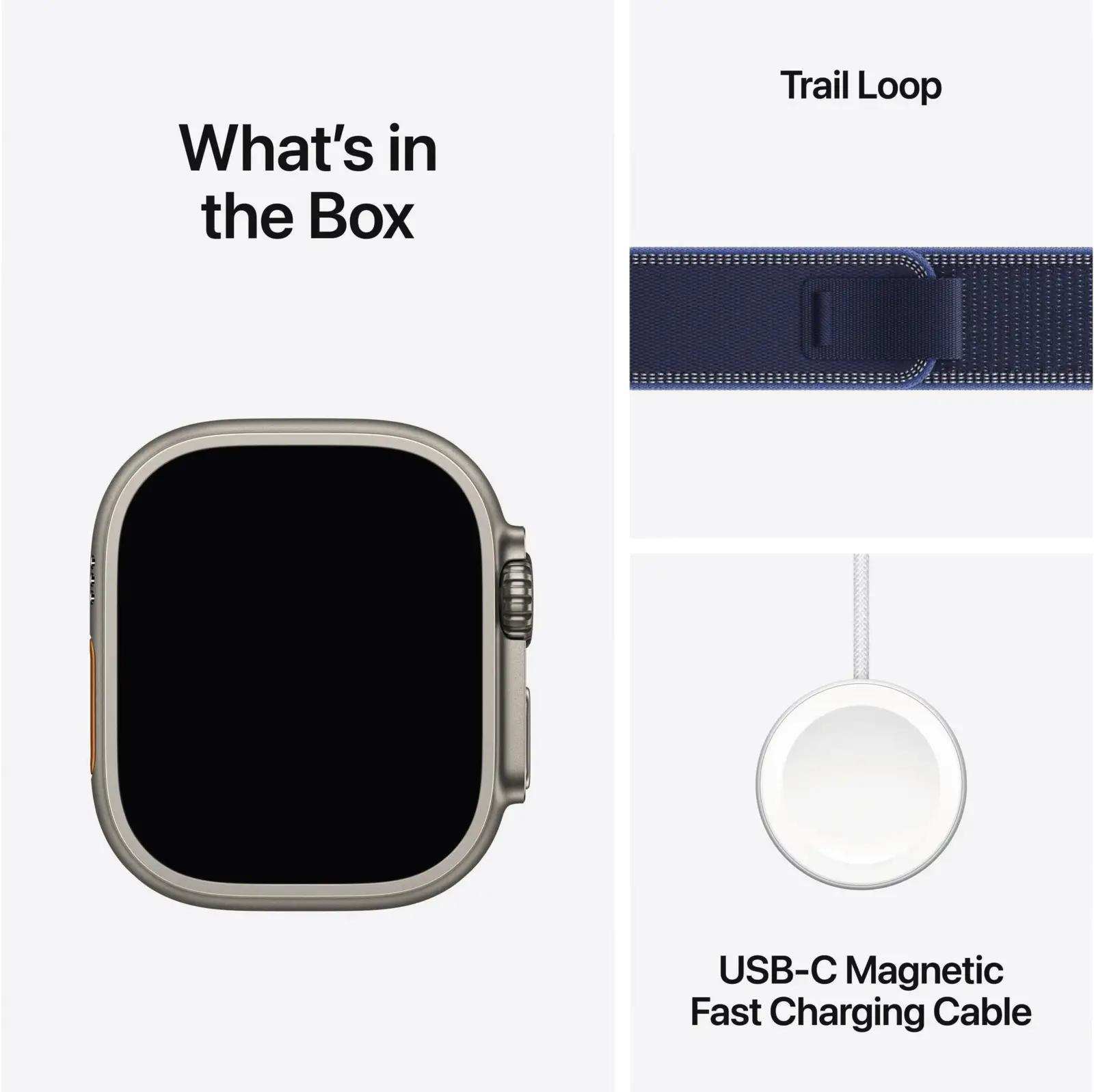 Apple Watch Ultra 3 GPS + Cellular, 49mm, Titan, Gr. M/L
