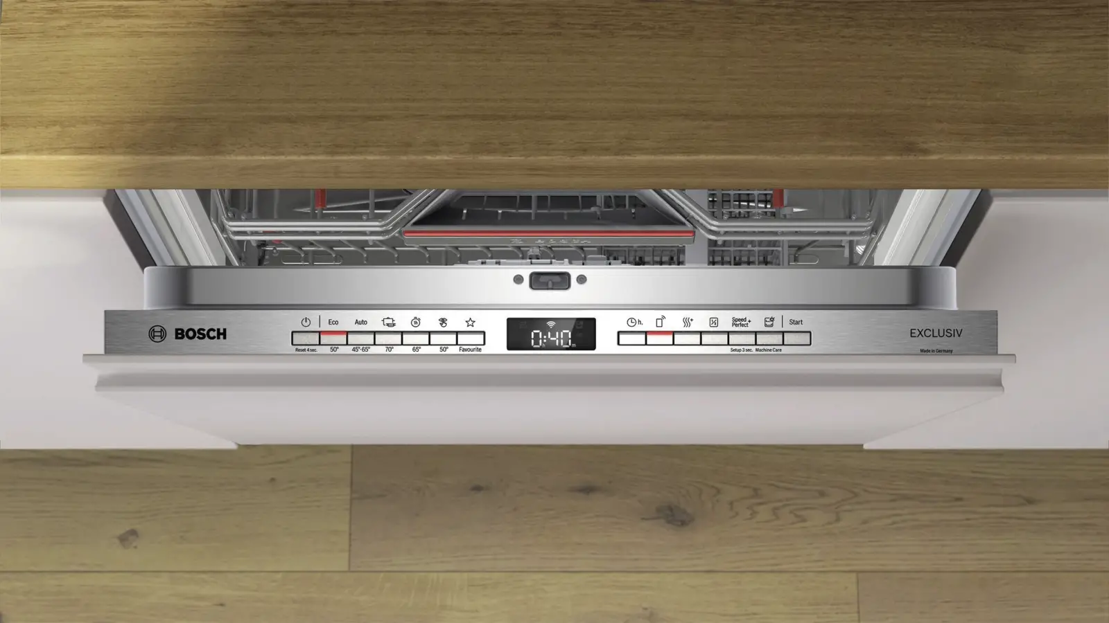 BOSCH SBV4HBX13E Serie 4 EXCLUSIV Inbouw Vaatwasser
