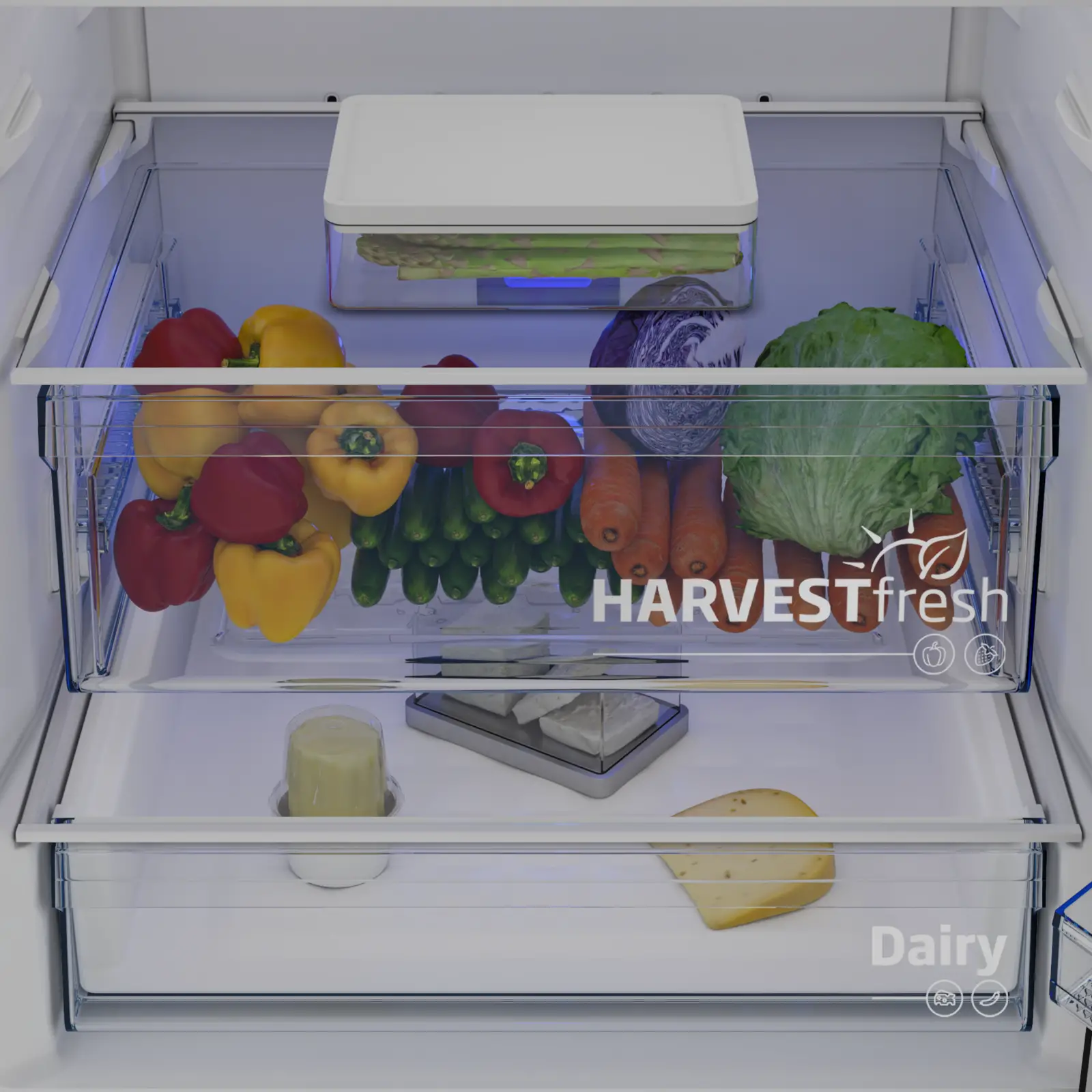 Beko B7RCNE566HXB1 Koel-vriescombinatie