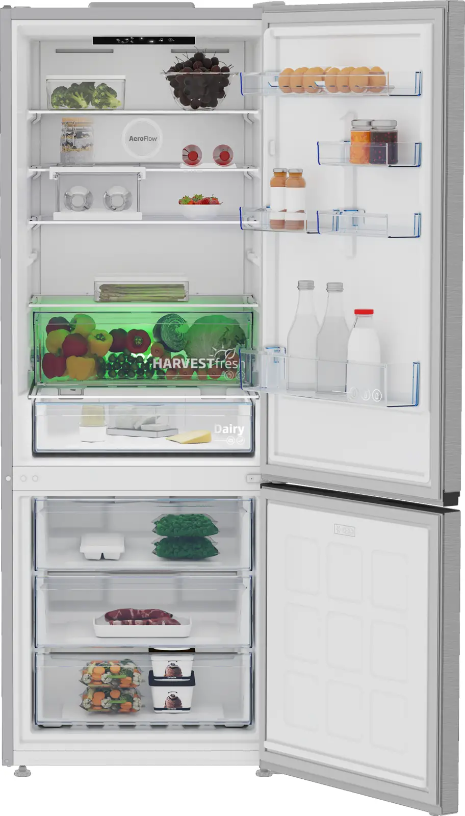 Beko B7RCNE566HXB1 Koel-vriescombinatie