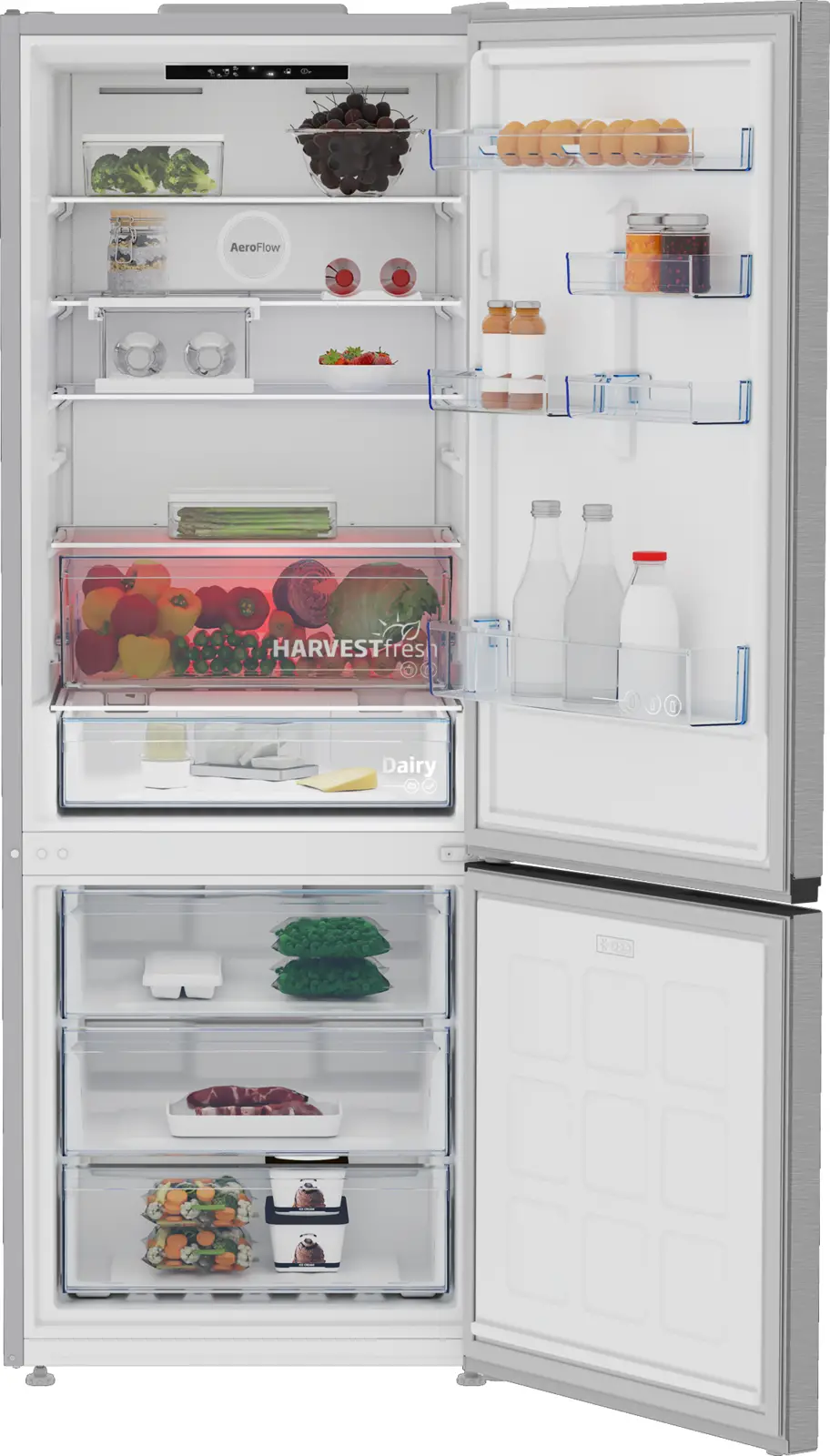 Beko B7RCNE566HXB1 Koel-vriescombinatie