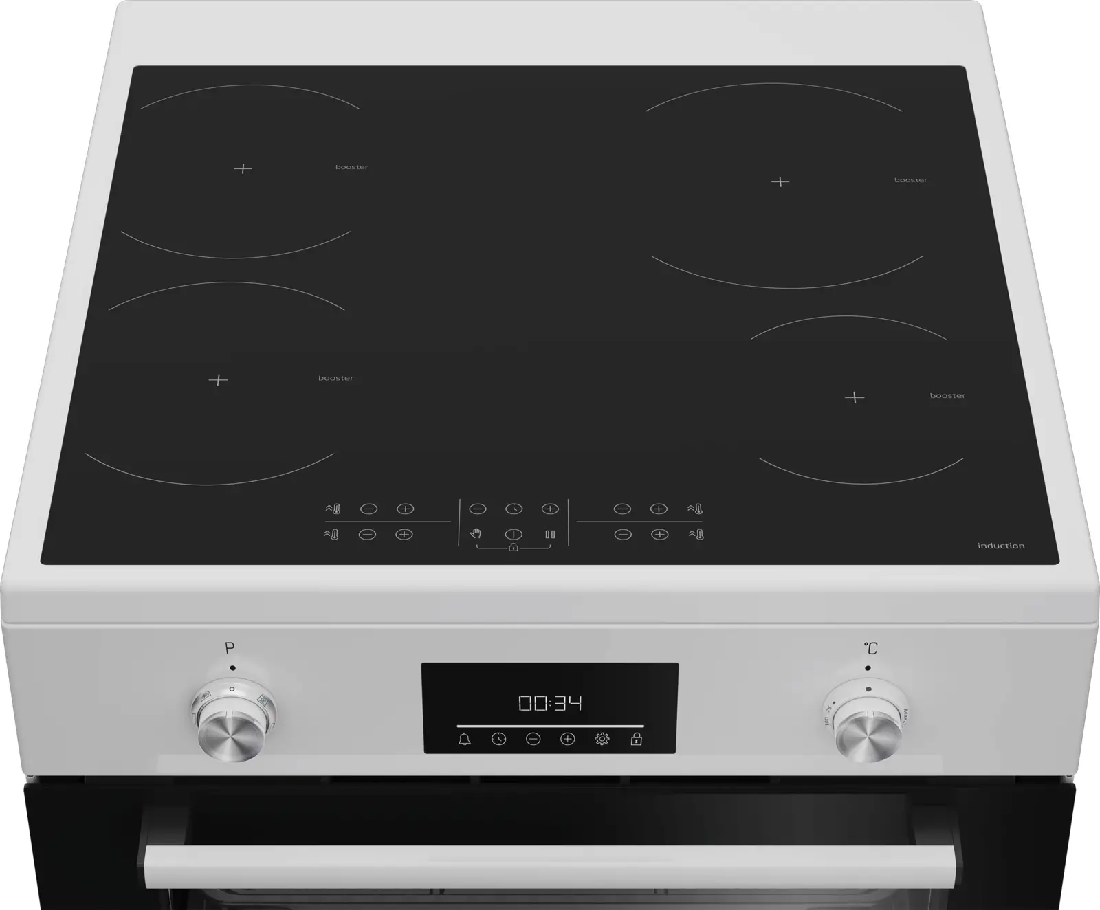 Beko FBMA6930GW Inductiefornuis