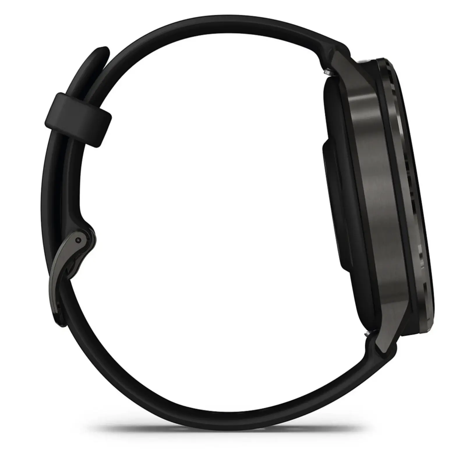 Garmin Venu 4 - 45 mm met zwarte siliconen band