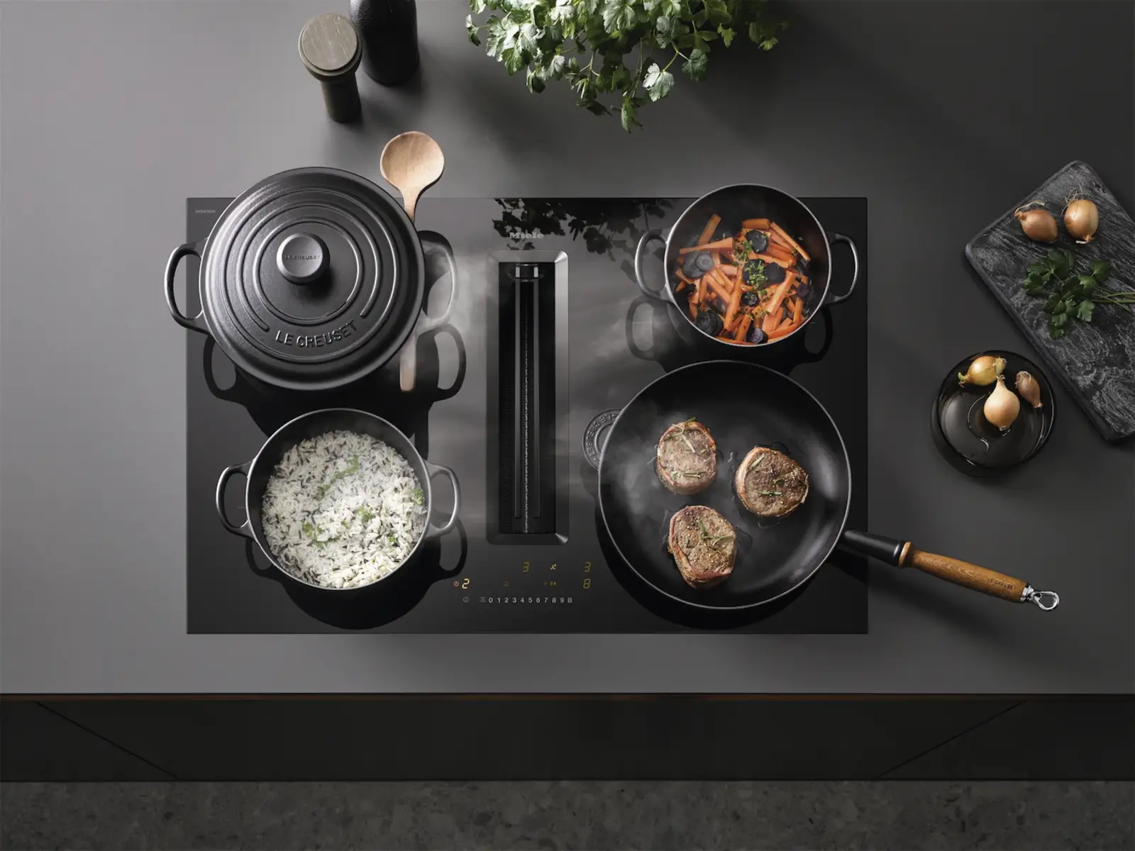Miele KMDA7272-1 FL Silence Inbouw Inductiekookplaat