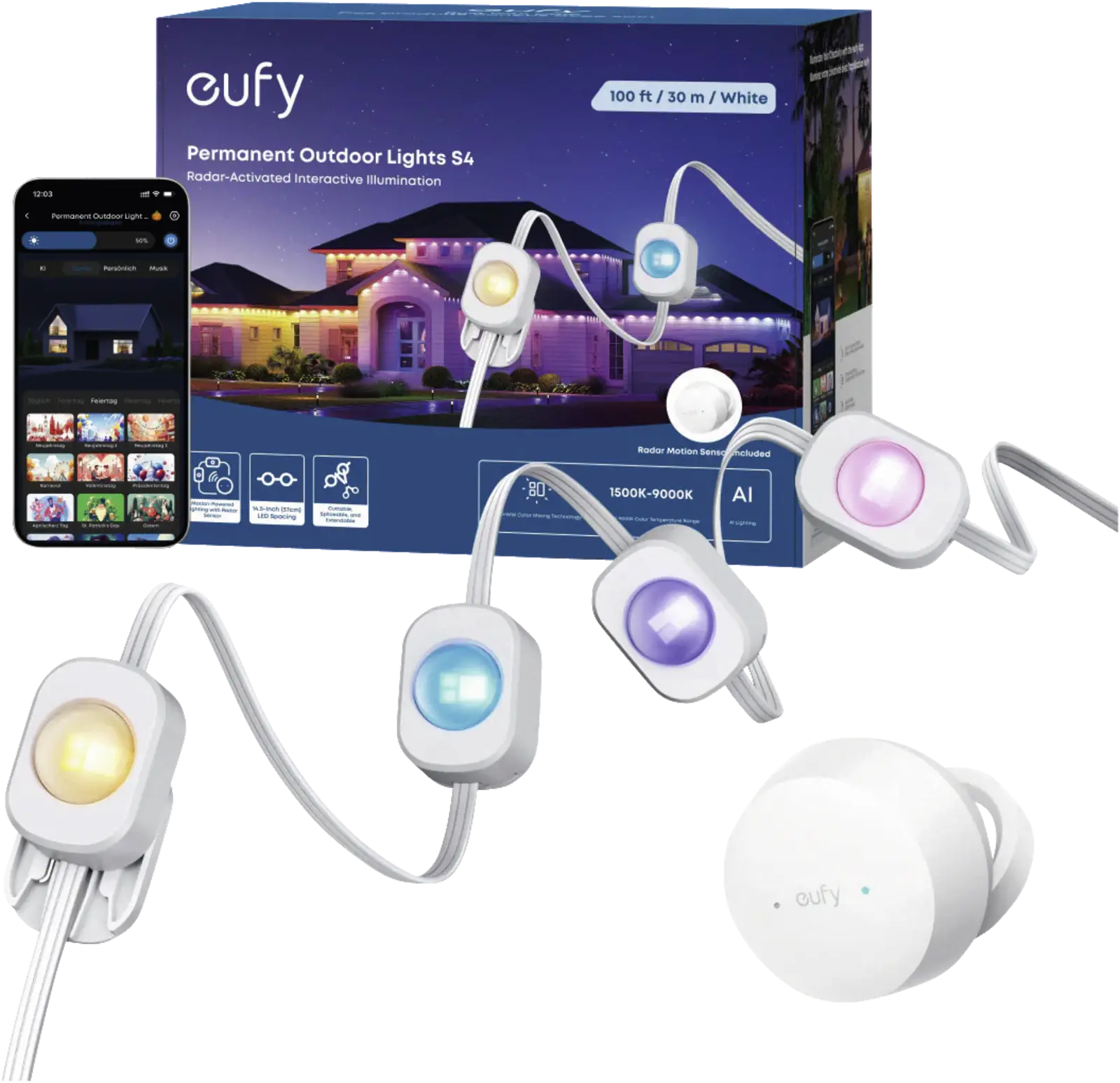 eufy Permanent Outdoor Light S4