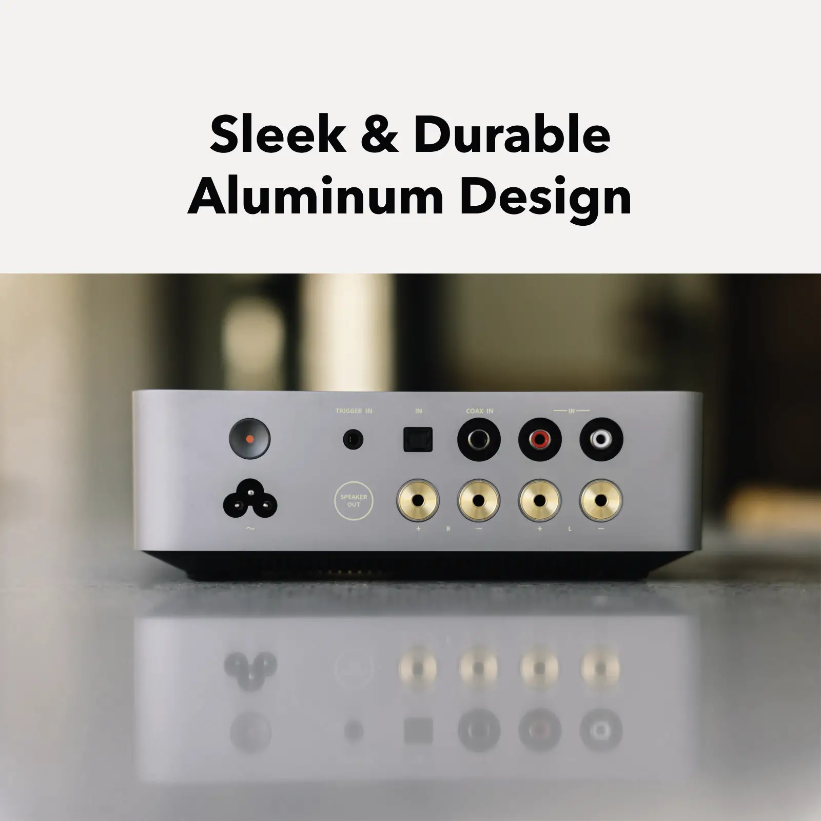 WiiM Vibelink Amp zilver