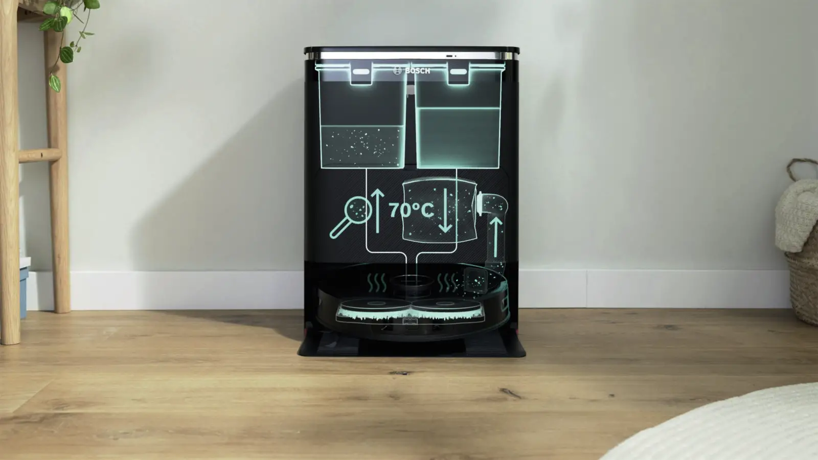 BOSCH BCRDW3B Robotstofzuiger
