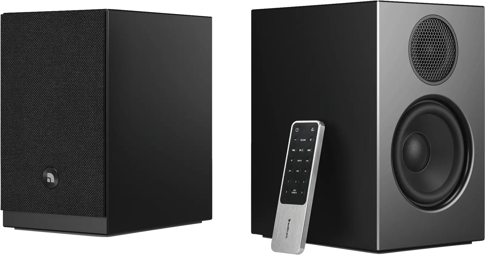Audio Pro A28 W Multiroom Stereo Speakerset - Zwart 