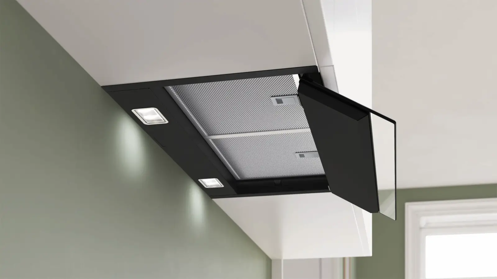BOSCH Serie 6 Geïntegreerde Blokdesign Schouwkap