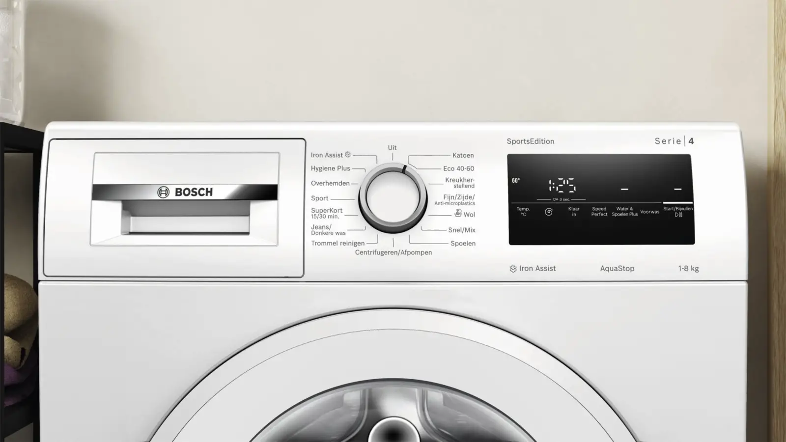 BOSCH WAN2829ZNL Serie 4 EXCLUSIV Wasmachine