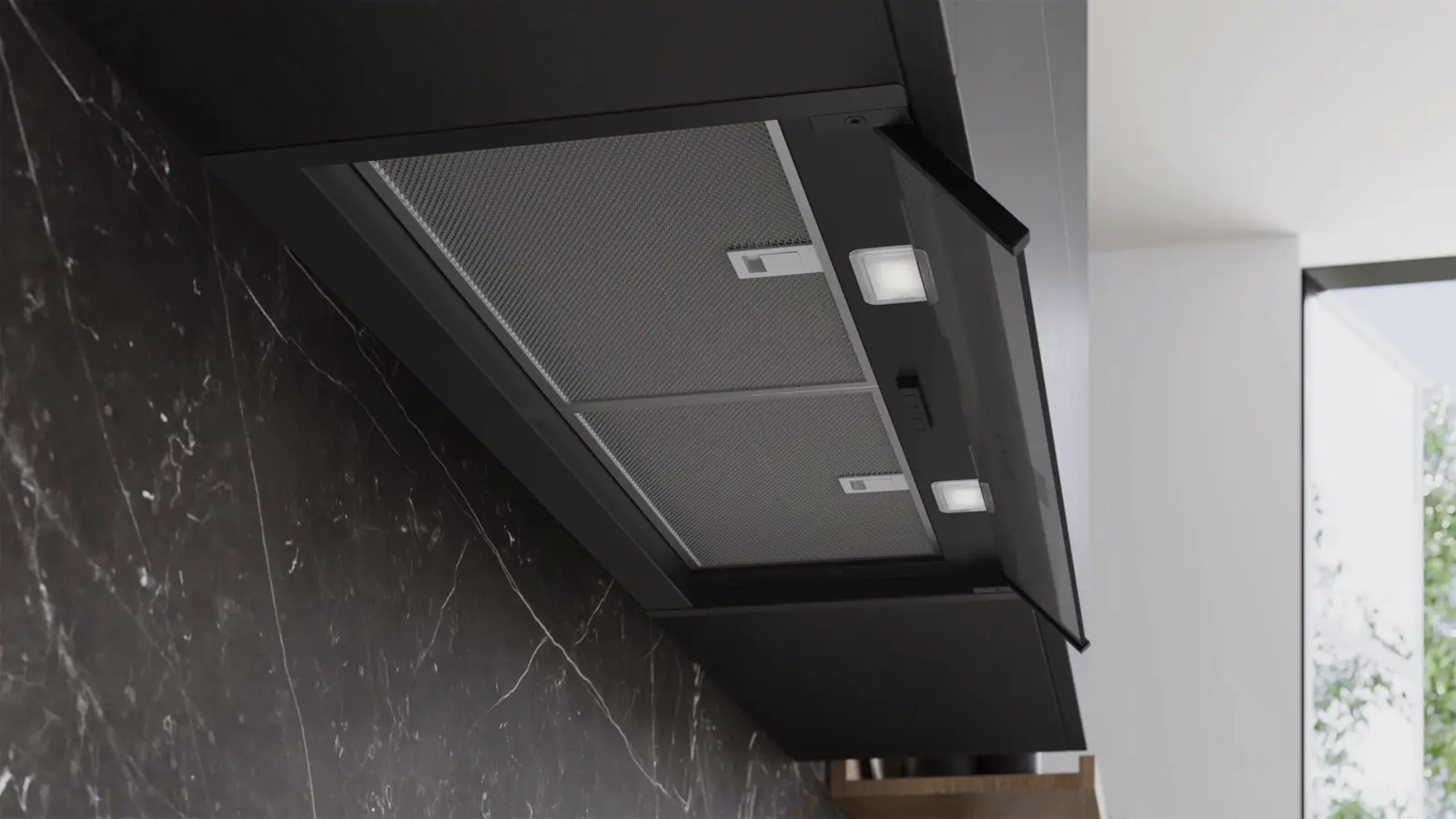 Siemens LJ85BCC60 iQ300 Geïntegreerde Blokdesign Schouwkap