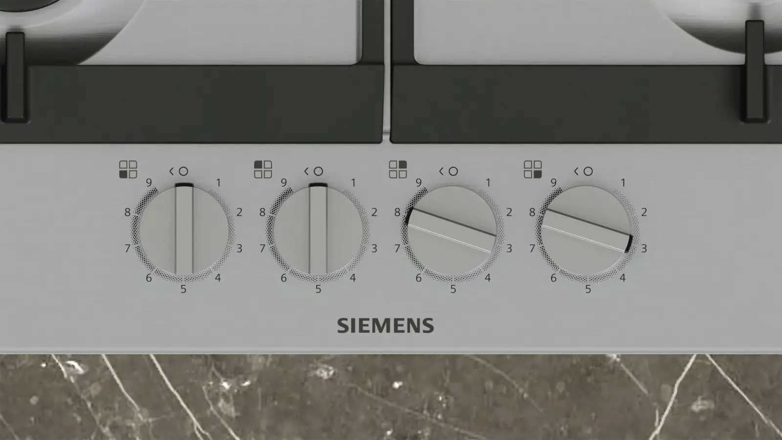 Siemens EC6A5PI90N iQ500 Gaskookplaat