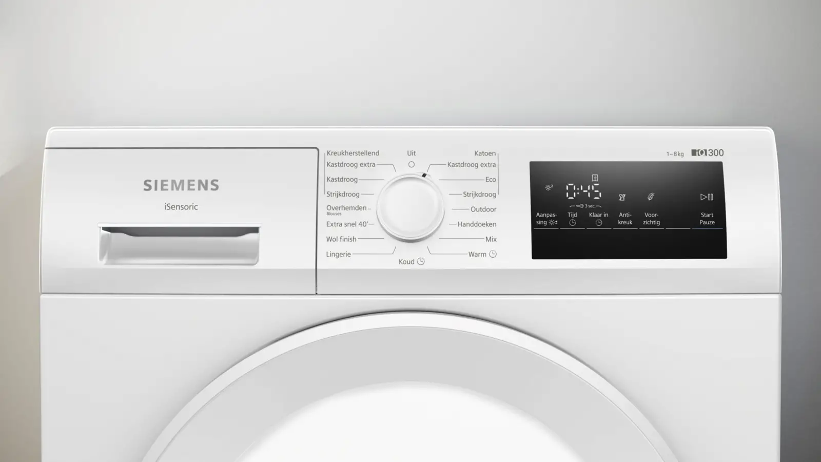 Siemens WT43H00SNL iQ300 Warmtepompdroger