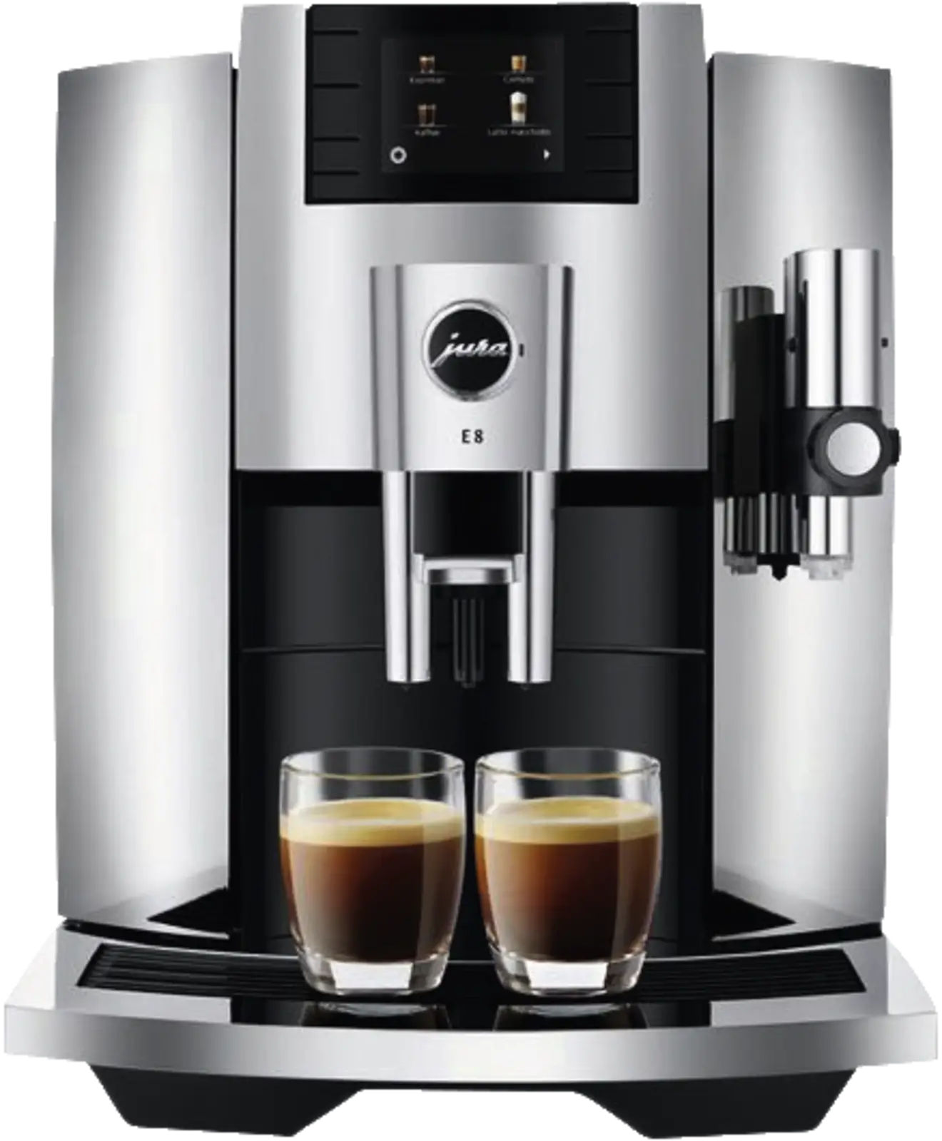JURA E8 Chrome (EC) Volautomatische Koffiemachine