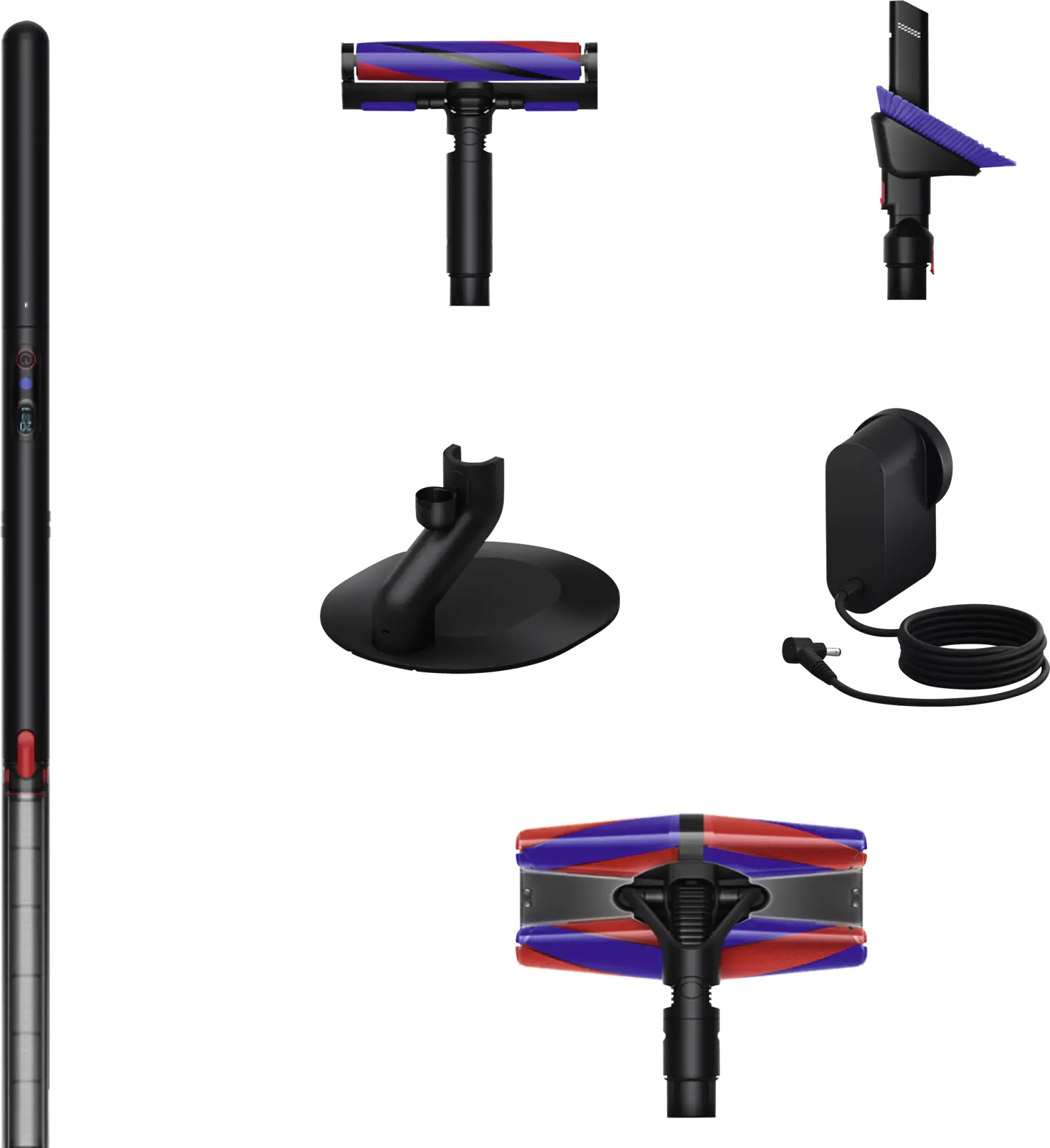 Dyson PencilVac Fluffycones Steelstofzuiger