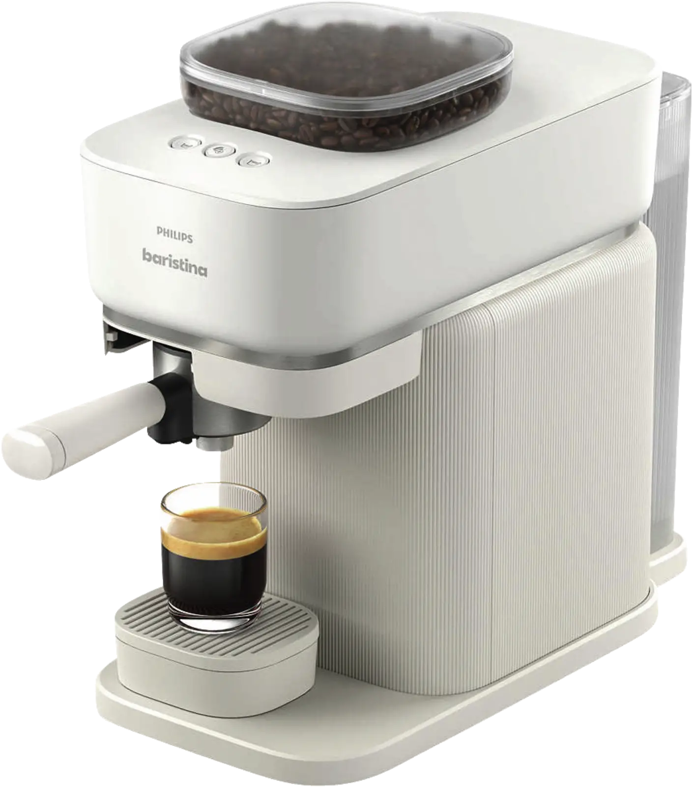 Philips BAR303/00 Baristina Espresso Koffiemachine met Baristina Melkopschuimer Bundel