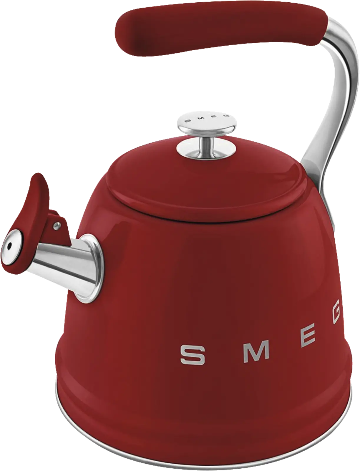 SMEG WKF01RD 50's Style Fluitketel - Rood