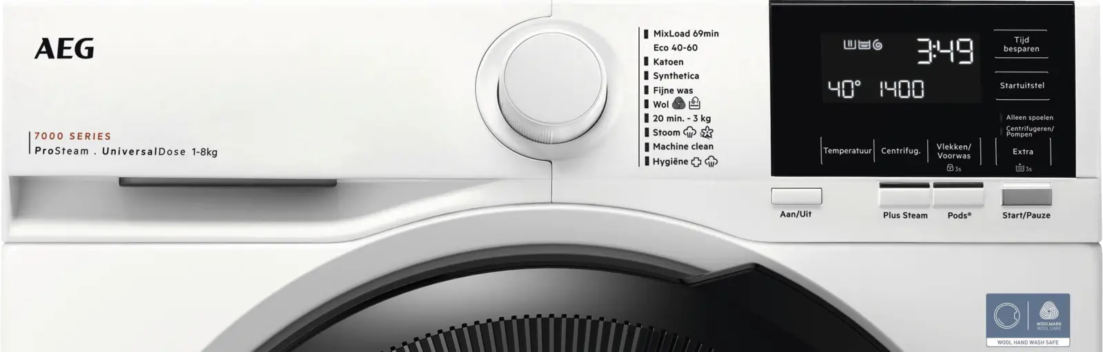 AEG LR74BREMEN 7000 ProSteam UniversalDose Wasmachine