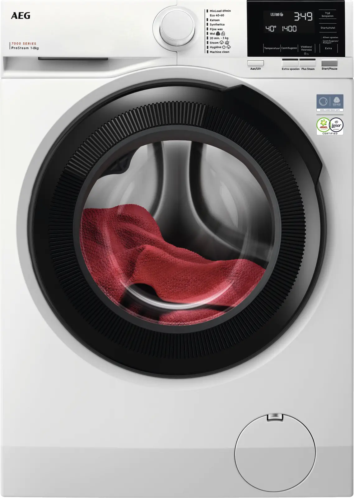 AEG LR73844 7000 ProSteam Wasmachine