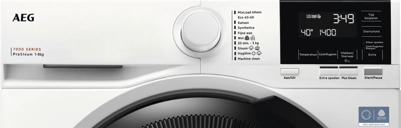 AEG LR73844 7000 ProSteam Wasmachine