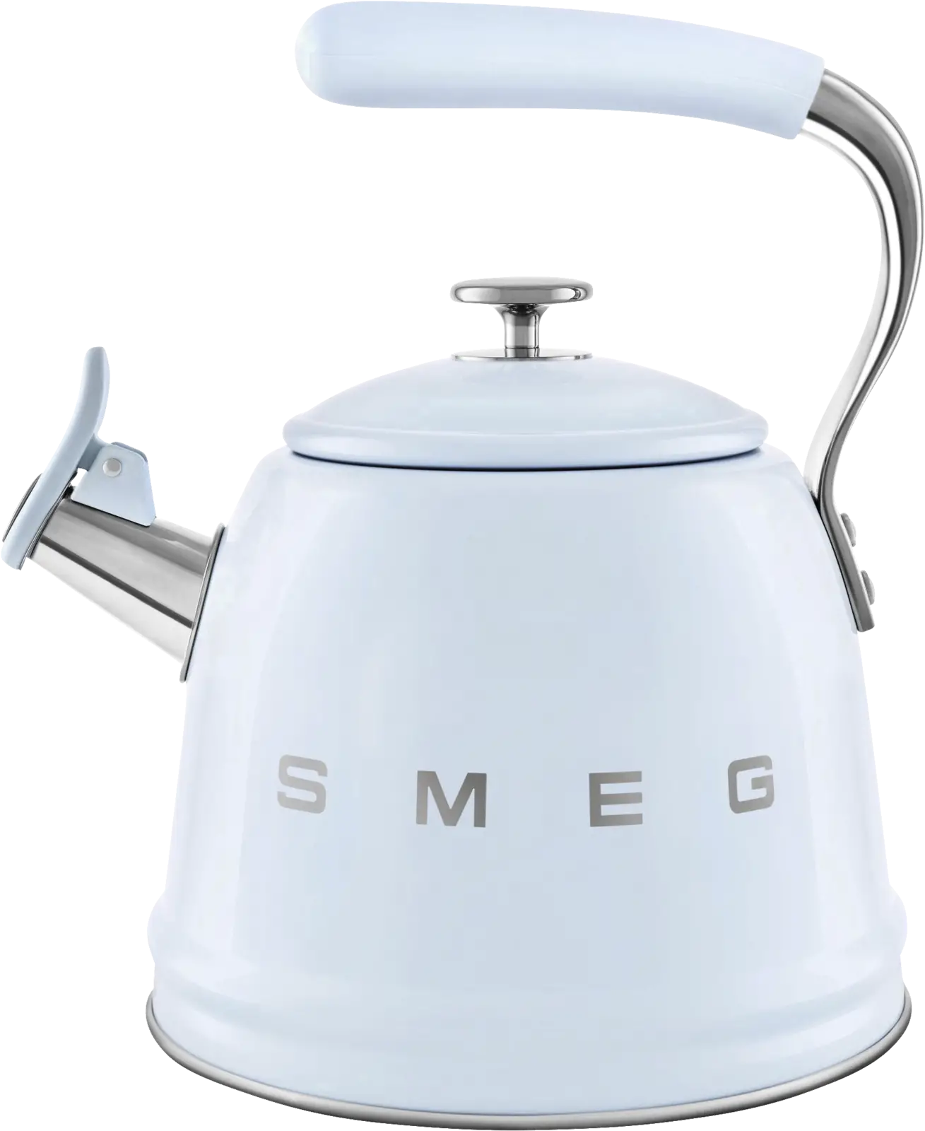 SMEG WKF01PB 50's Style Fluitketel - Pastel Blauw