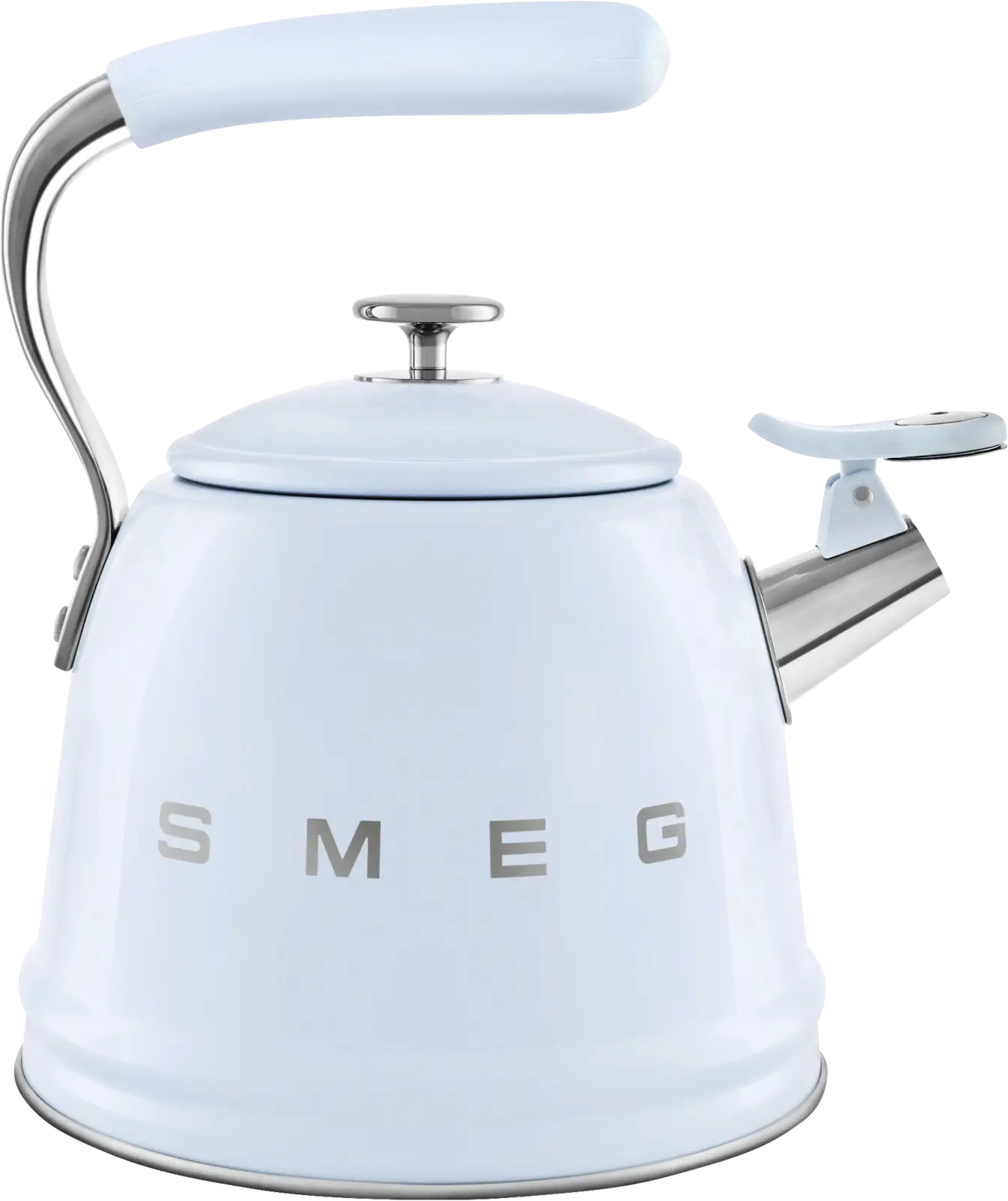 SMEG WKF01PB 50's Style Fluitketel - Pastel Blauw