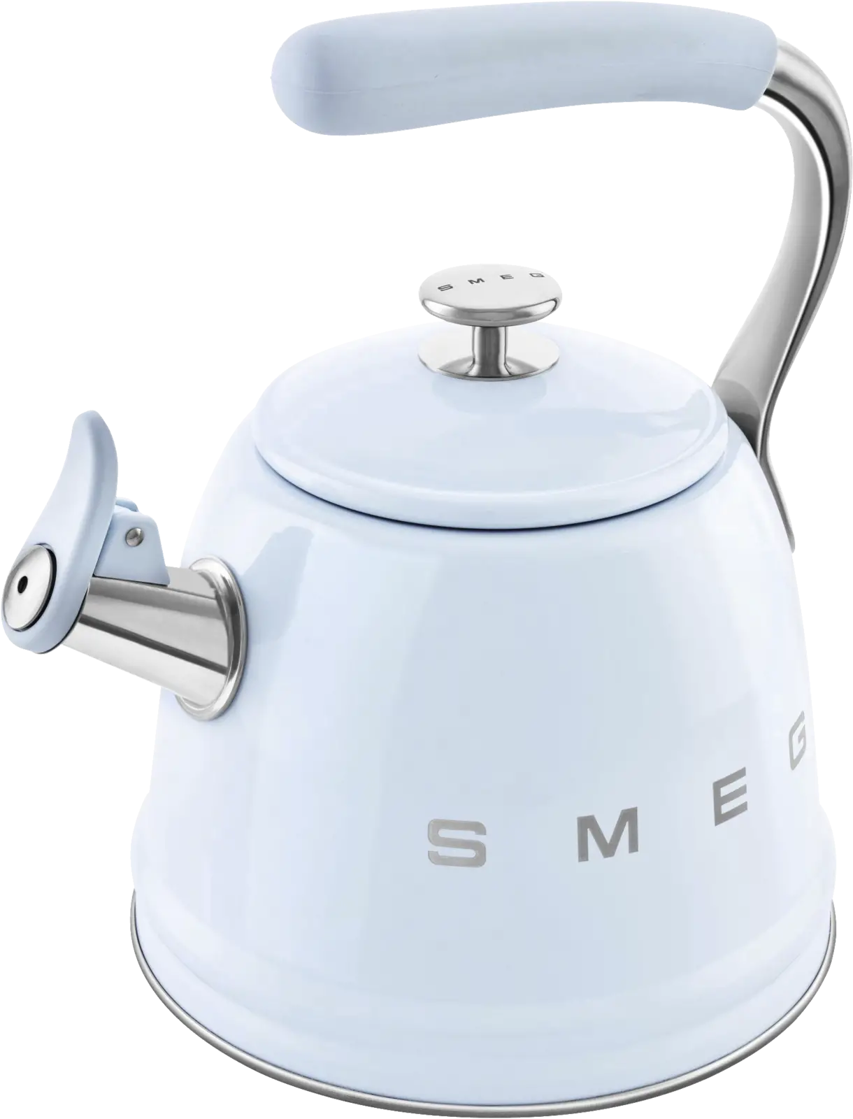 SMEG WKF01PB 50's Style Fluitketel - Pastel Blauw