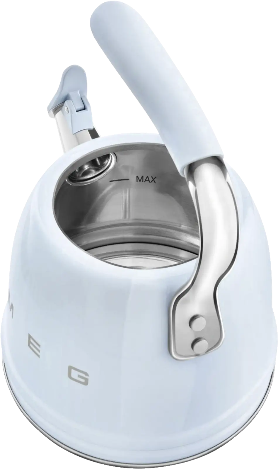 SMEG WKF01PB 50's Style Fluitketel - Pastel Blauw