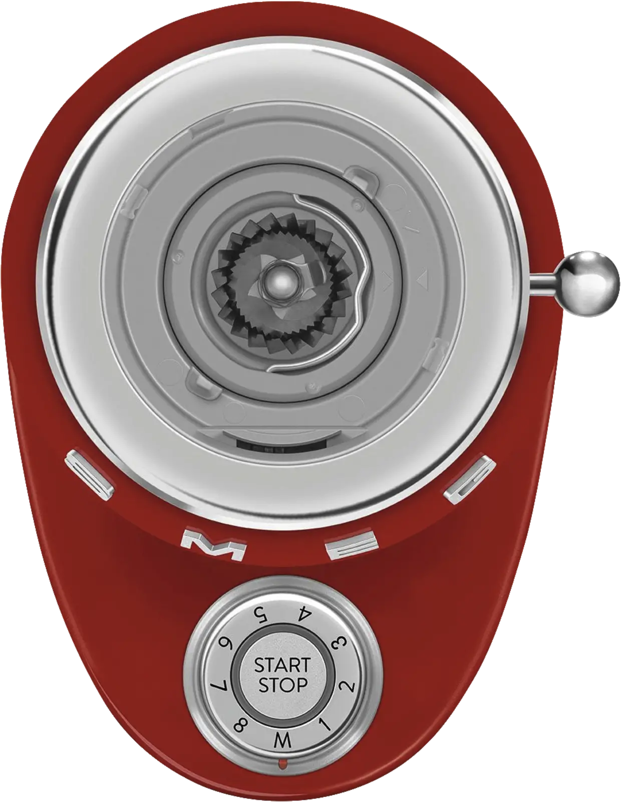 SMEG CGF03RDEU 50's Style Koffiemolen - Rood
