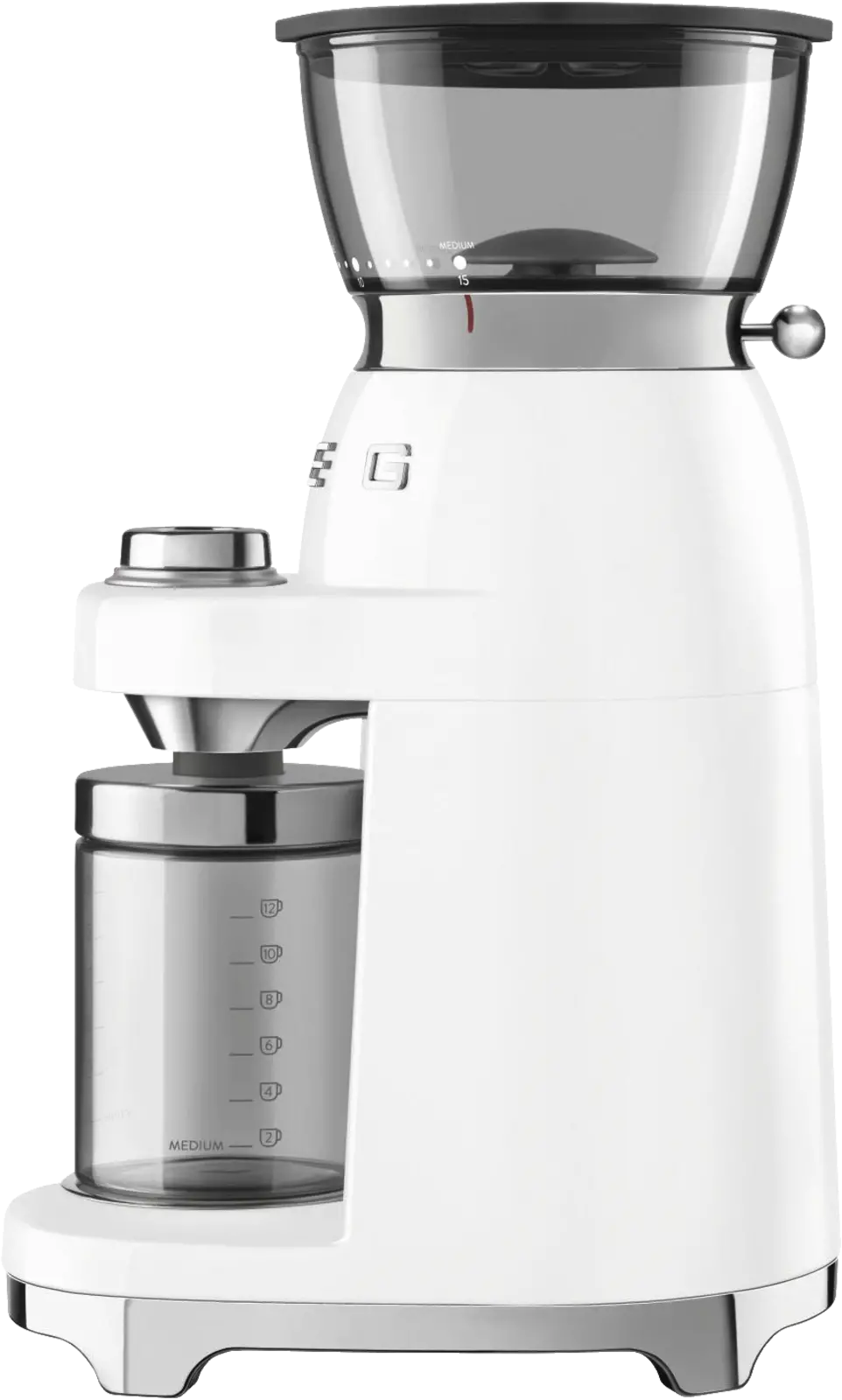 SMEG CGF03WHEU 50's Style Koffiemolen - Wit