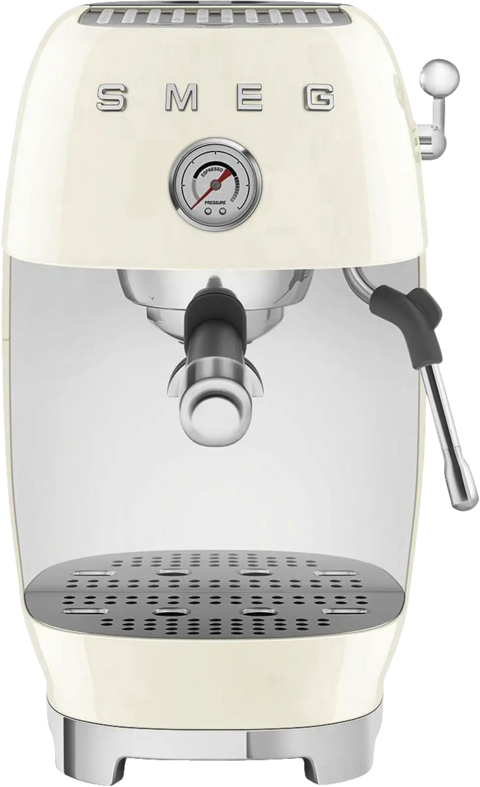 SMEG ECF03CREU 50's Style Handmatige Espressomachine - Creme