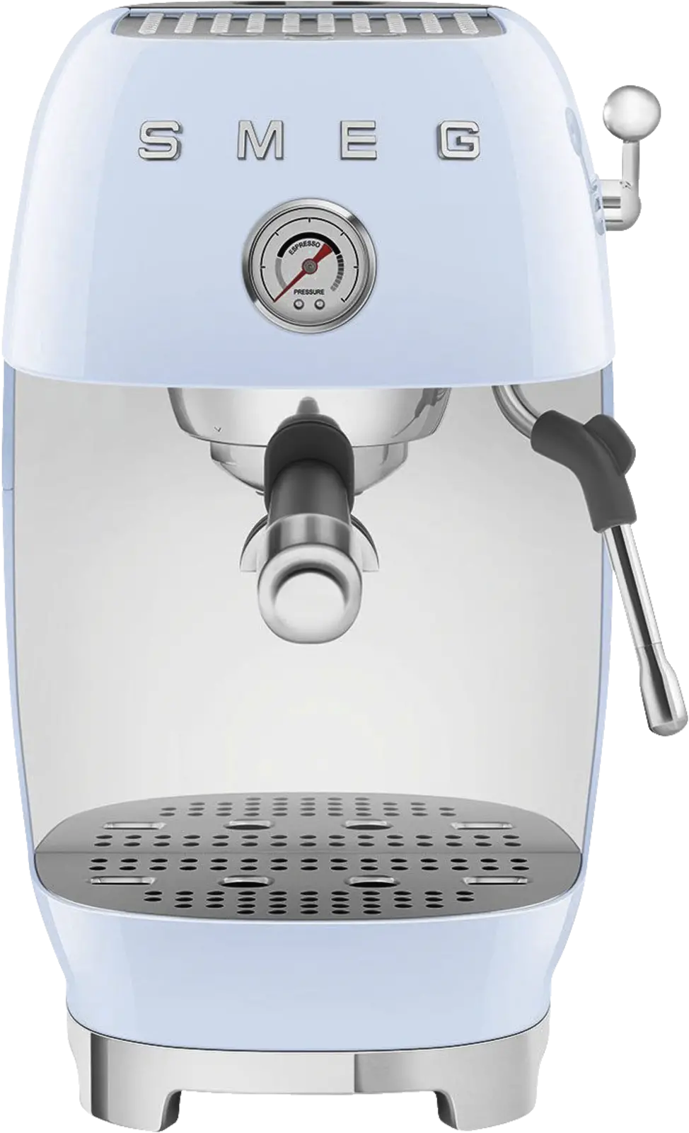SMEG ECF03PBEU 50's Style Handmatige Espressomachine - Pastel Blauw