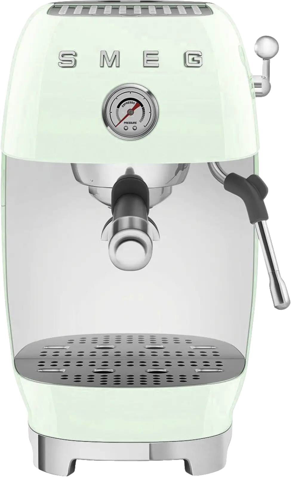 SMEG ECF03PGEU 50's Style Handmatige Espressomachine - Watergroen
