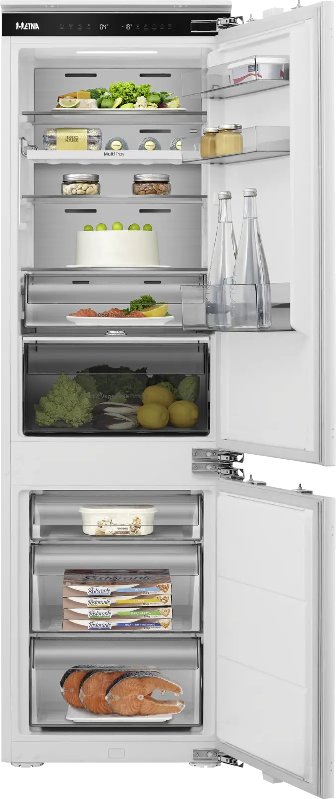 ETNA KCD8178DNF Inbouw Koel-vriescombinatie