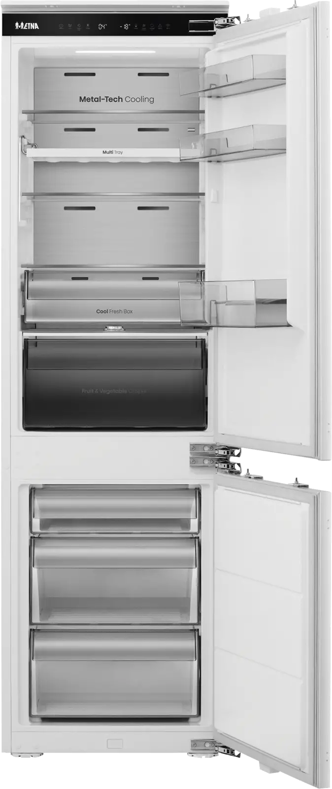 ETNA KCD8178DNF Inbouw Koel-vriescombinatie