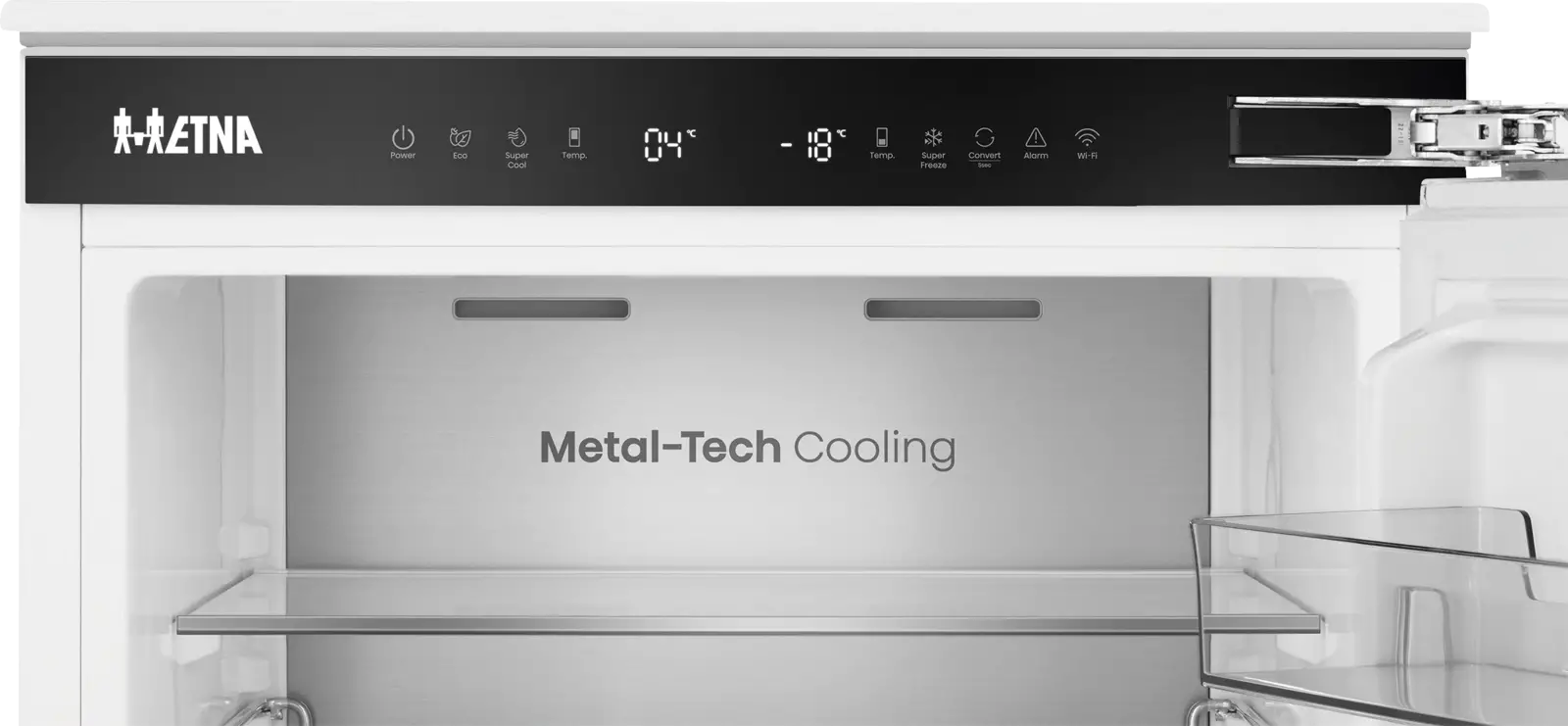 ETNA KCD8178DNF Inbouw Koel-vriescombinatie