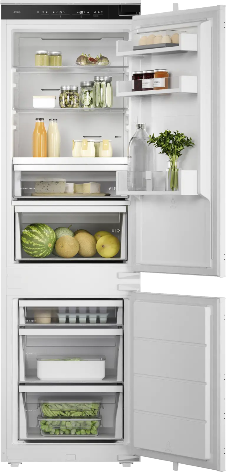 ATAG KSC8178ND Inbouw Koel-vriescombinatie