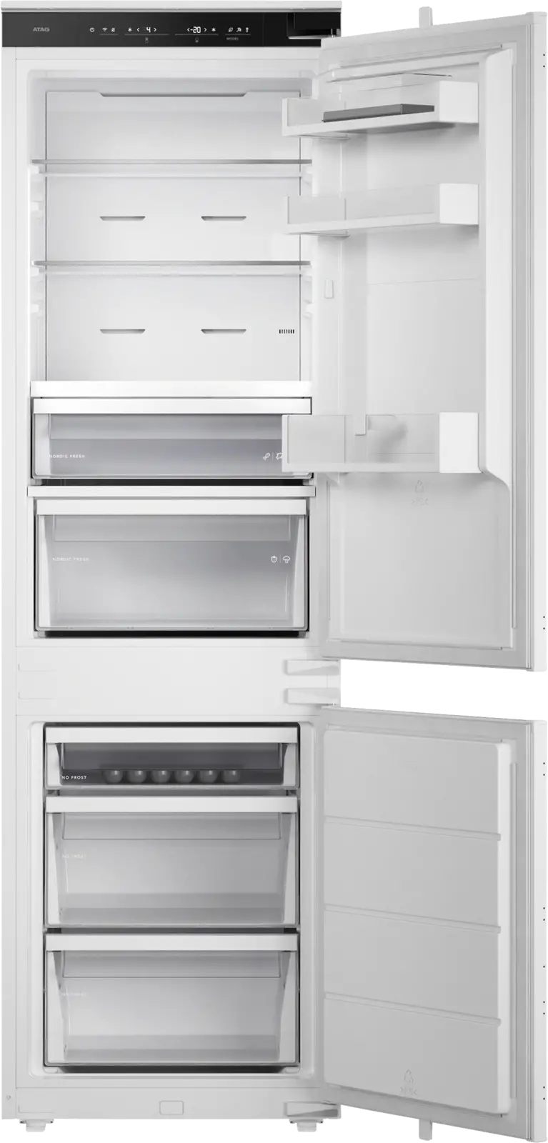 ATAG KSC8178ND Inbouw Koel-vriescombinatie