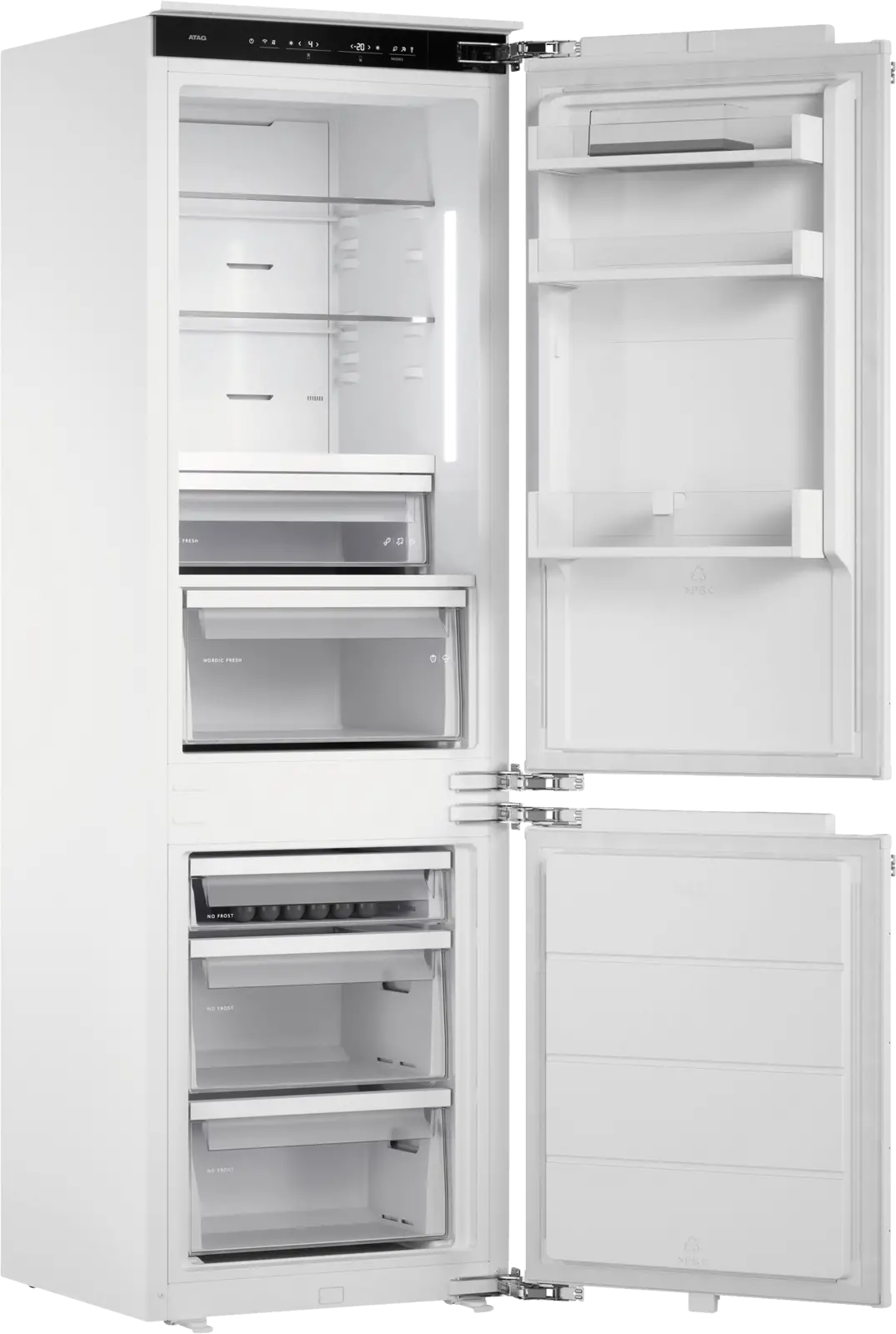 ATAG KDC8178ND Inbouw Koel-vriescombinatie 
