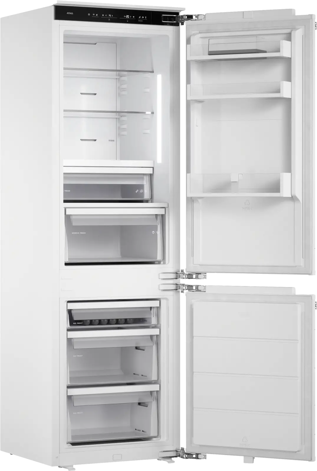 ATAG KDC8178NC Inbouw Koel-vriescombinatie
