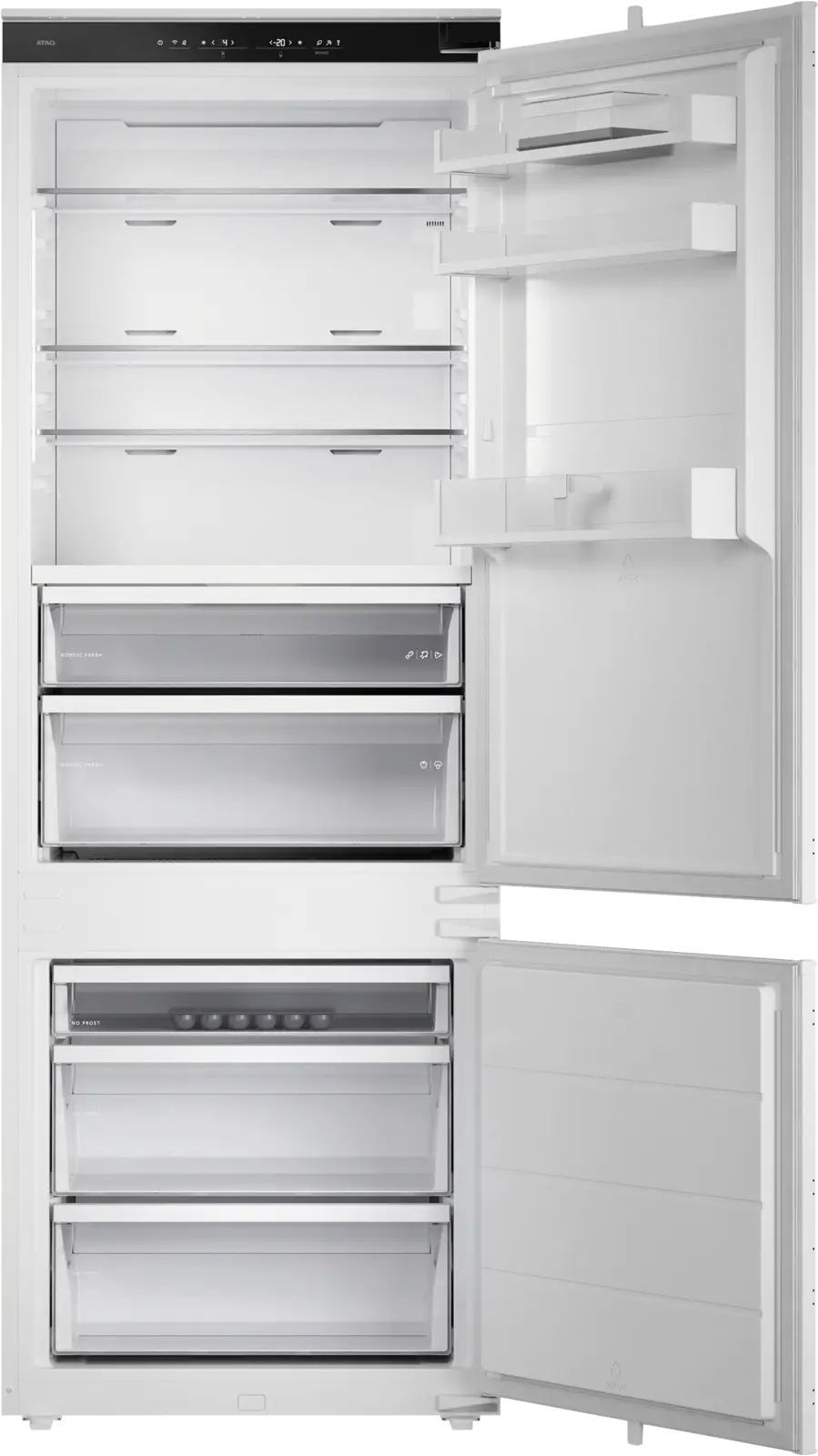 ATAG KSC8194NDXL Inbouw Koel-vriescombinatie