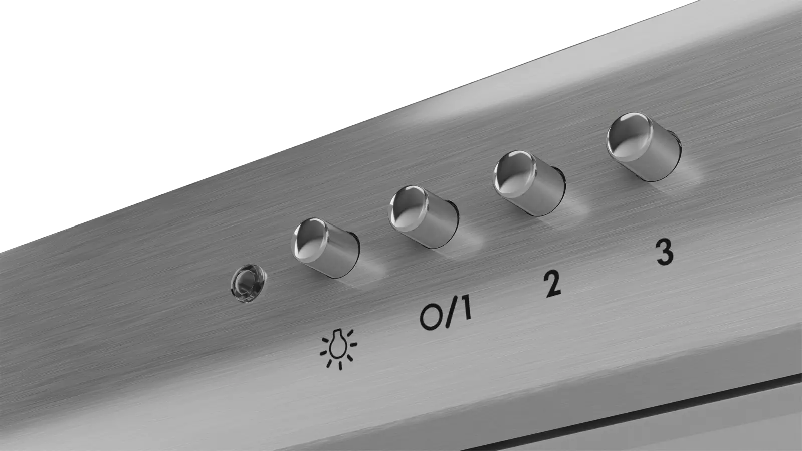 ETNA AO461RVS Onderbouw Afzuigkap