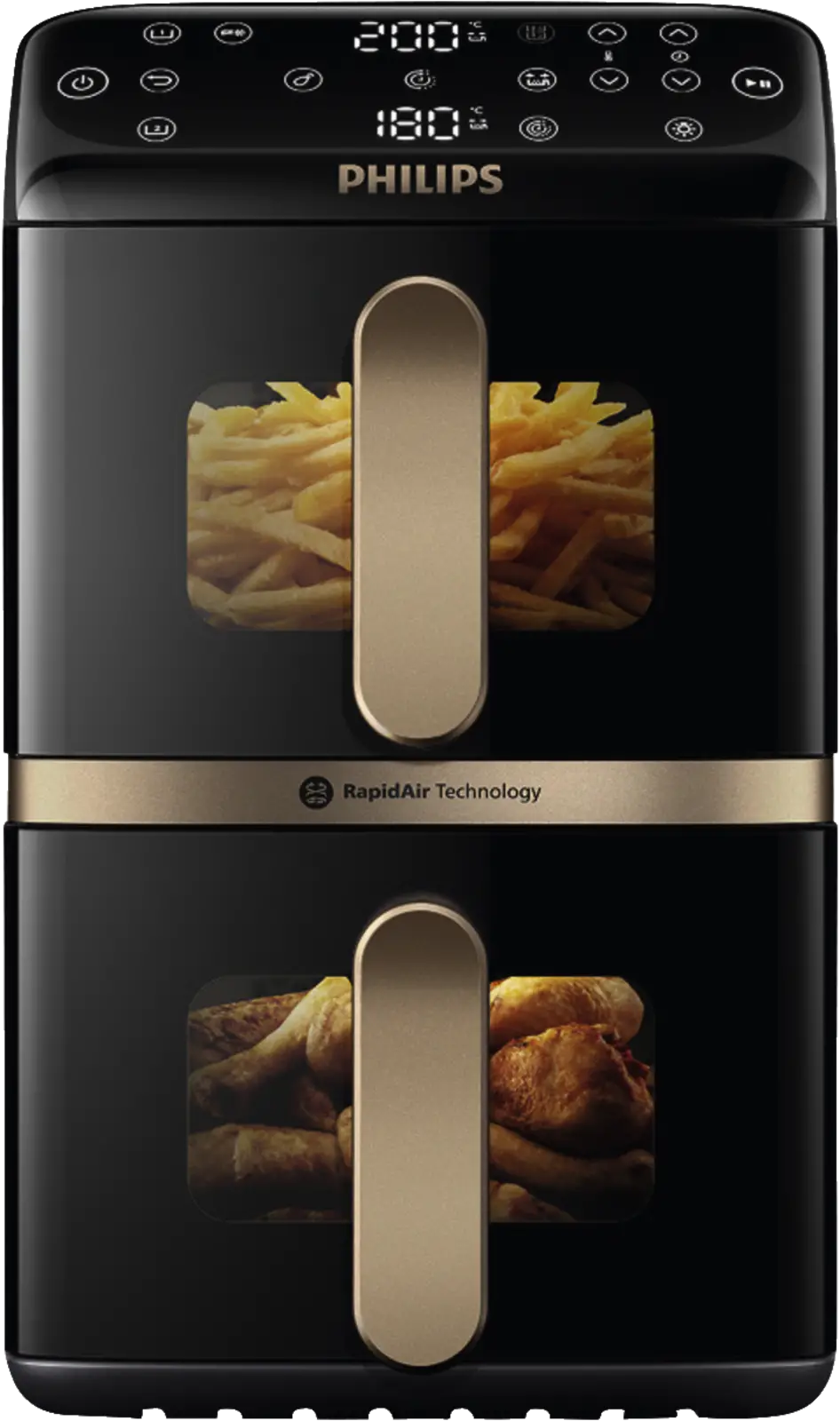 Philips NA462/70 4000 Serie Gestapelde Airfryer